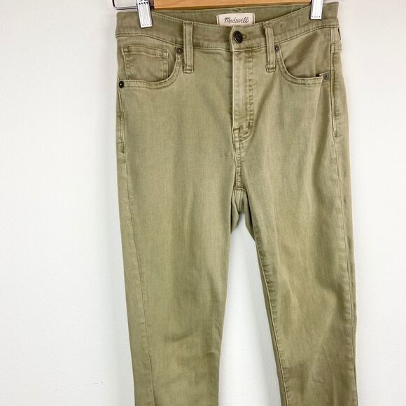 Madewell High Rise Raw-Hem Skinny Jeans - Picture 4 of 9